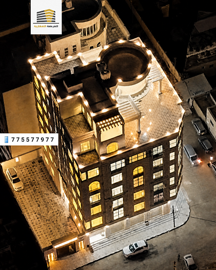 #عمارة فاخرة للبيع في #صنعاء | مساحة 14لبنة حر معمد شارعين 14 - 12 متر للتواصل 📱775577977
